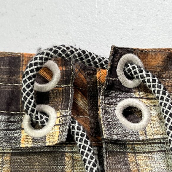 New 3rd & Army Board Shorts Mens 36 Swim Trunk Bottoms Multicolor Plaid - Picture 10 of 14